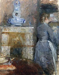 Das Esszimmer der Rouarts, 1880